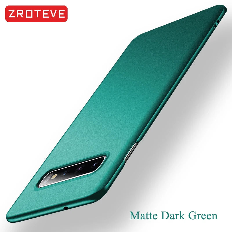 S10 Plus Case ZROTEVE Ultra Slim Hard PC Frosted Cover For Samsung Galaxy S10 E S8 S9 Plus S10E Lite 5G Shockproof Phone Cases