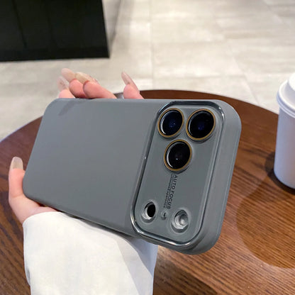 Original Liquid Glass Full Camera Protect Case For IPhone 17 Air 16 15 14 Plus 13 12 17 Pro Max ShockProof Soft Silicone Cover