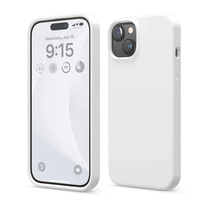 Shockproof SiliconeCase for iPhone11 12 13 mini softshell Anti-Scratch Anti-DropWashableratio/16colors tochoose from/withBox