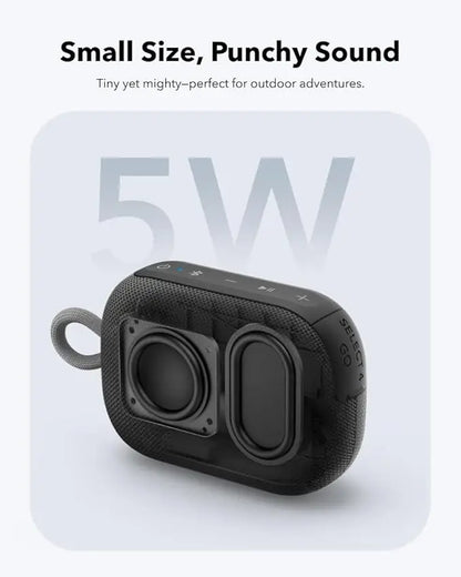 Soundcore Select 4 Go Bluetooth Mini Portable Shower Speaker (Refurbished)