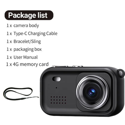 1080P Mini Thumb Camera 1.47 Inch Screen Camera Vlogging Portable Pocket Camera For Journey Carrying And Pet Camera