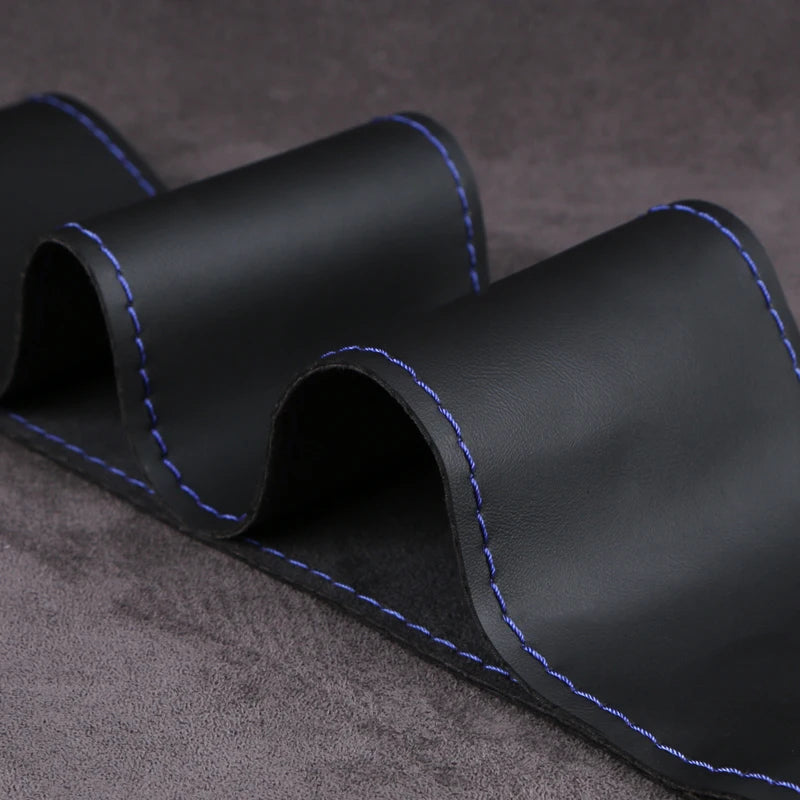 Universal PU Leather Automotive Steering Wheel Cover Soft Leather Cover Steering Wheel Braid DIY Car Accessories Hand Sewing