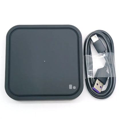 Samsung 15W Wireless Charger Fast Charge Pad For Galaxy S25 S24 S23 S22 S21 S20 Note 20 Ultra 10 9 Plus Z Flip Fold 7 6 5 4 3 2