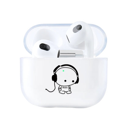Cute Cartoon Pattern Earphone Case for Airpods 4th 3rd 2 Pro 3 2 Shockproof Cover for Airpod 2 3 1 Protective Accessorie Shell