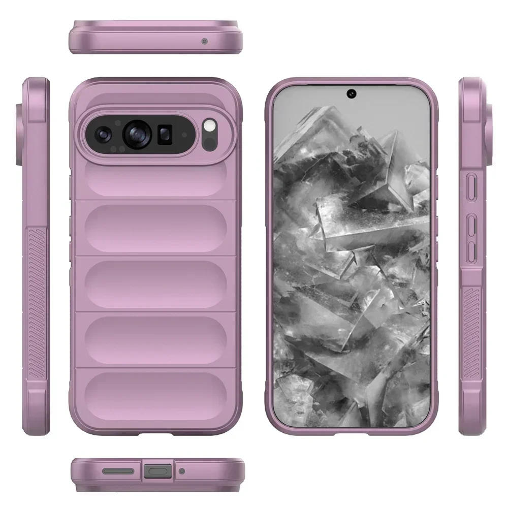 New Shockproof Case For Google Pixel 9A 9 Pro XL Funda Soft Silicone Back Coque For Google Pixel 8 7 Pro 8A 7A 6A Cover