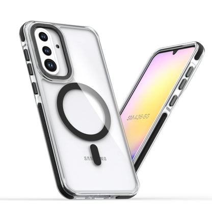 Magnetic Clear Case for Samsung Galaxy A57 A37 A56 A55 A54 A53 A36 A35 A26 A16 A17 A07 A06 4G 5G Metal Lens For MagSafe Cover