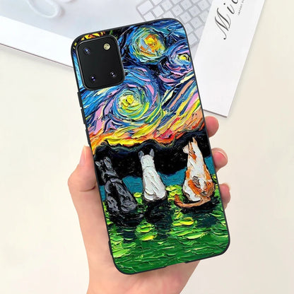 For Samsung Galaxy Note10 Lite Case SM-N770F 6.7'' Popular Candy Painted Cover Soft TPU Phone Case For Samsung Note 10 Lite Bags