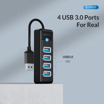 ORICO Usb Hub 5Gbps USB 3.0 3/4 Ports High Speed Mini Usb Splitter OTG Adapter for Desk PC Computer Accessories Hub Dock Station