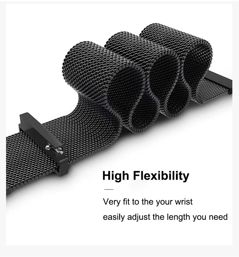 Milanese Loop Strap for Huawei Watch GT 7 46mm 41mm Magnetic Bracelet For Huawei GT7 Pro GT6 GT5 GT4 GT3 2 Stainless Steel Band