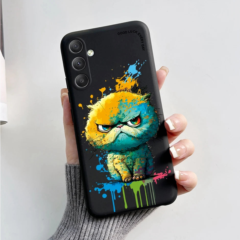 Mobilie Phone Case For Samsung Galaxy Note10 Cute Cartoon Soft Silicone Back Cover For Samsung Galaxy Note 10 Phone Case Bumpers