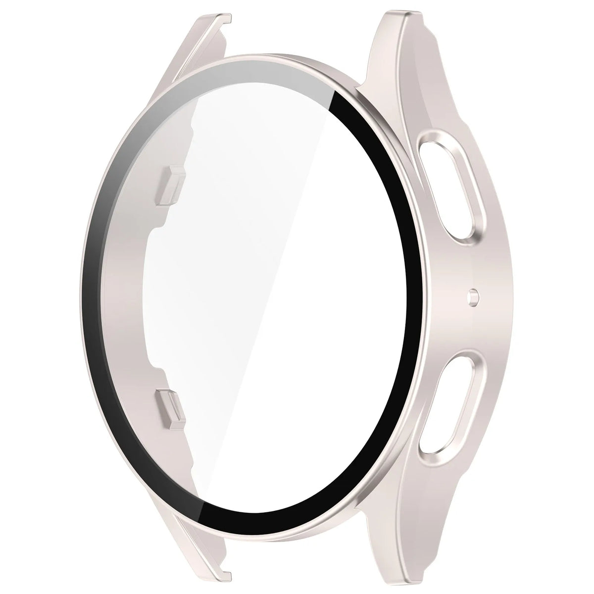 Glass+Case for Samsung Galaxy Watch 7 6 5 4 44mm 40mm Cases All Around Coverage Protective Bumper for Galaxy Watch 7 Accessories