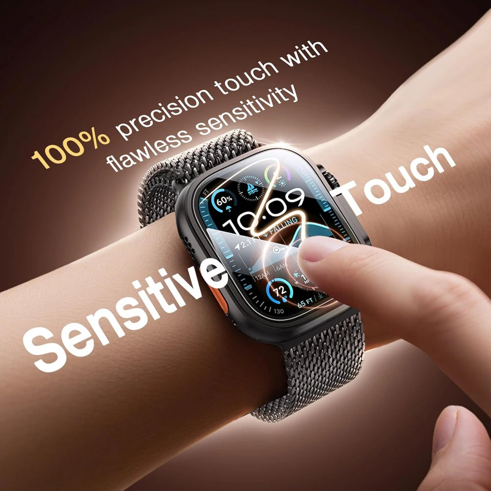 Tempered Glass For Apple Watch Ultra 1/2/3/4 49mm With Alignment Tool Screen Protector For iWatch Ultra 1 2 3 4 49mm Accessories