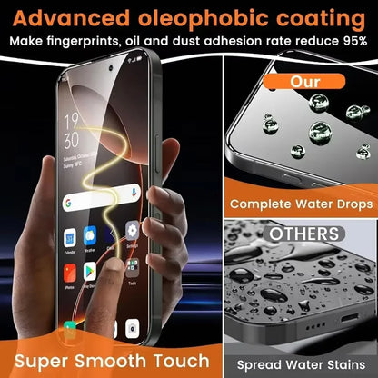 5Pcs Ultra HD 8K Dust Free Screen Protector For iPhone 16 15 14 13 12 11 17 Pro Max 16e Plus 17 Air Glass Easy Installation Box