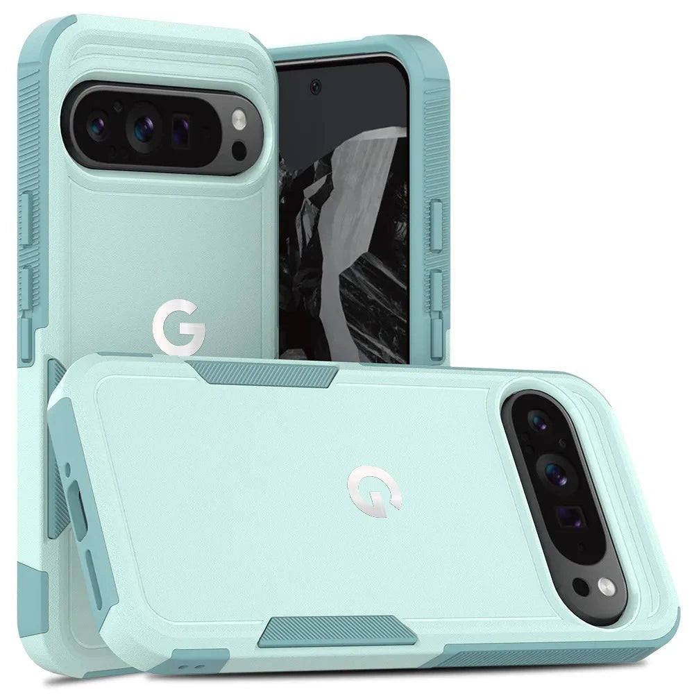 2IN1 Military Grade Anti-Drop OTT Armor Phone Case For Google Pixel 10 Pro XL 9 Pro 8 7 A Rugged Shockproof Protect Cover Funda