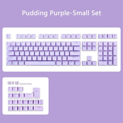 OEM Profile PBT Keycaps 108 Keys Pudding Keycap For Cherry MX Switch Mechanical Keyboard RGB Gamer backlit Key Caps Custom DIY
