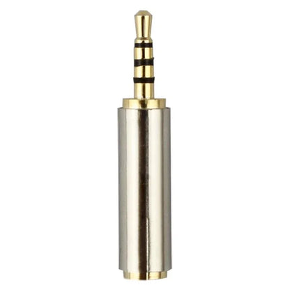 2/4/10pcs 3.5mm To 2.5mm Audio Adapter for Cable Stereo Headphone Headset Mic 2.5mm Male To 3.5mm Female Plug Connector