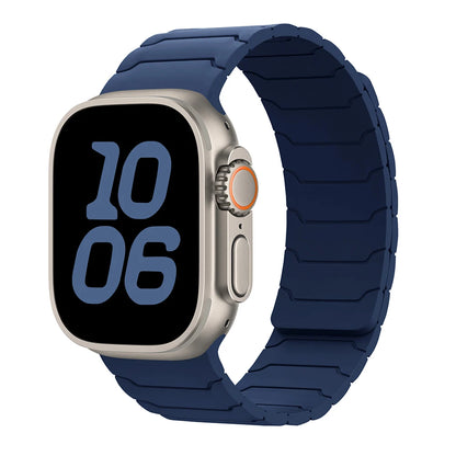 magnetic Strap For Apple Watch Band ultra 2 3 49mm 44mm 40mm 41mm 46mm 42mm 45mm 38 Silicone Bracelet IWatch Series 11 9 8 SE 10