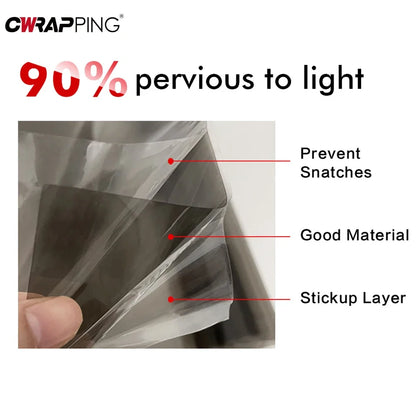 Car Light Headlight Taillight Tint Vinyl Film Stickers Fog Light Rear Lamp Taillight Tint Styling Waterproof Smoke Black Films
