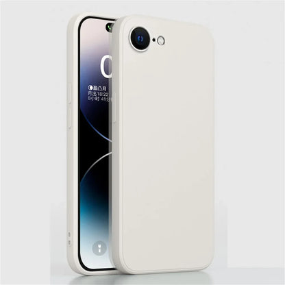 Luxury Phone Case For iPhone 16E For Apple iPhone 16E Cover 6.1 inch Original Liquid Silicone Rubber Shockproof Bumper Cover