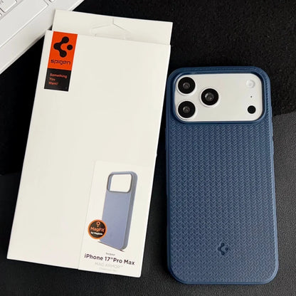 Spigen Liquid Air Cases For iPhone Air 17 16 15 14 13 12 ProMax 16Plus Soft TPU Rugged Armor For Magsafe Wireless Charging Cover