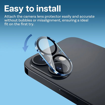 4Pcs Camera Protector For iPhone 17 16 15 14 13 Pro Max Mini 17Air Tempered Glass Len Screen Protectors Film For iPhone 17 16