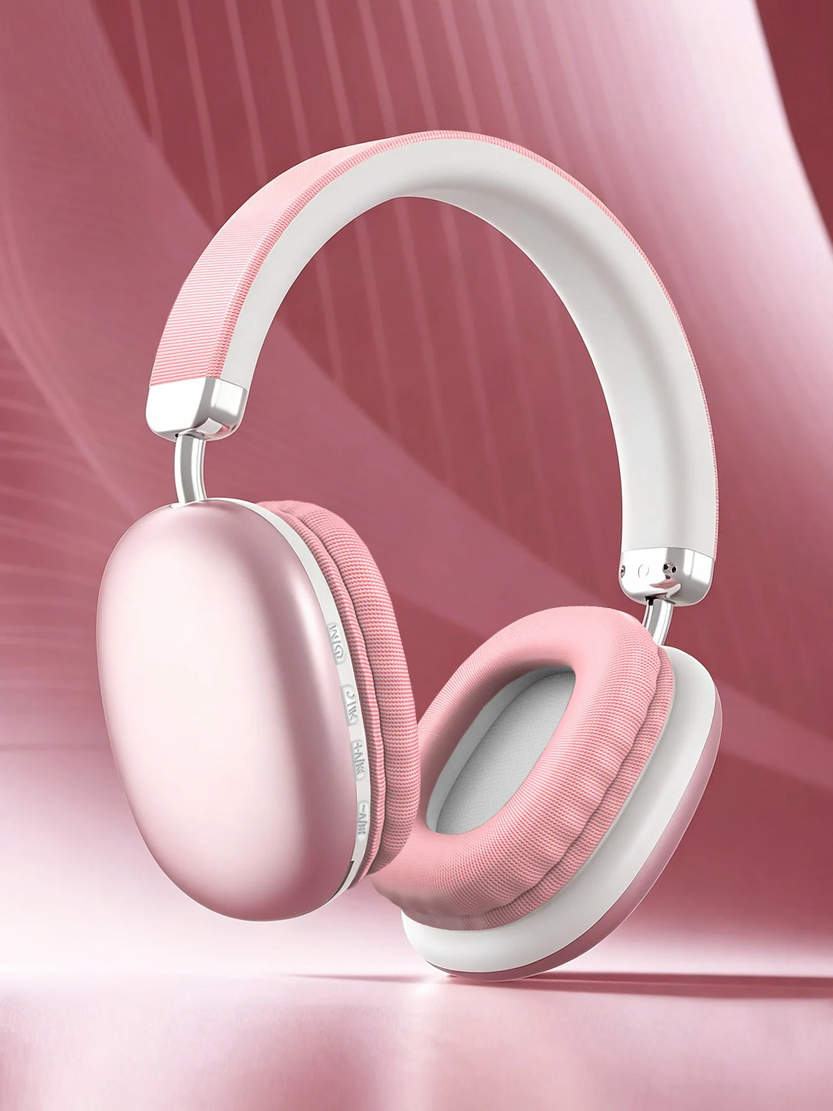 Wireless Over-Ear Headphones, 5.3 Smart Chip, Long Battery Life,HiFi Music Gaming Comfortable Mic for iPhone Android PC