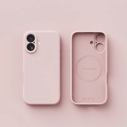 Original Liquid Silicone Magnetic Phone Case For iPhone 17Air 16 Plus 15 14 13 12 17 Pro Max Magsafe Wireless Charge Matte Cover