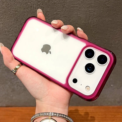 Luxury Transparent  Acrylic Phone Case For iPhone 13 14 15 16 17 18 Pro Max Shockproof Clear Bumper Back Cases Cover