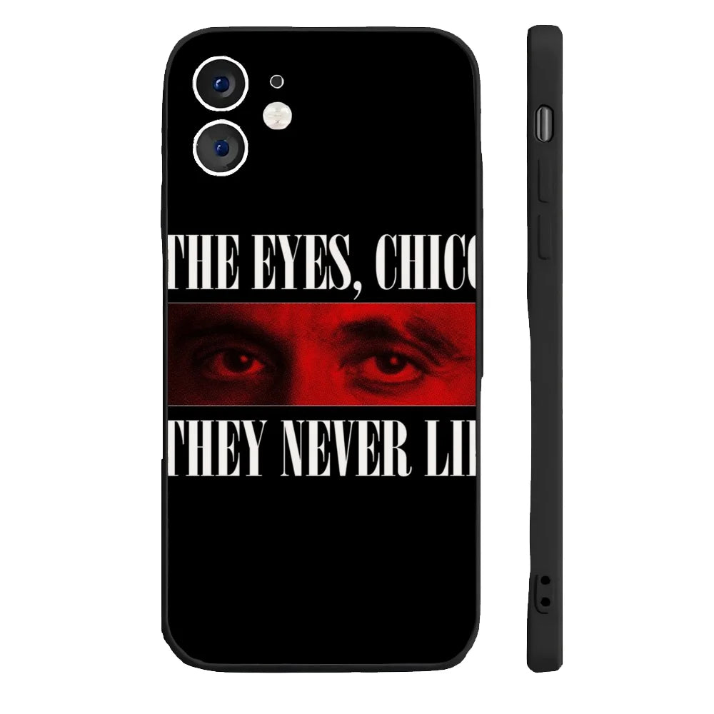T-Tony M-Montana S-Scarface Phone Case For iPhone 17 16 15 11 12 14 13 Pro Max Mini X XR 7 8 Plus SE4 17E Shockproof Soft Cover