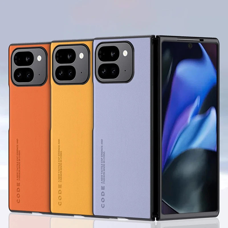 Luxury PU Leather Case For Google Pixel 9 10 11 Pro Fold Back Cover Full Protection Phone Cases Pixel 11 10 9 Pro Fold Bumper