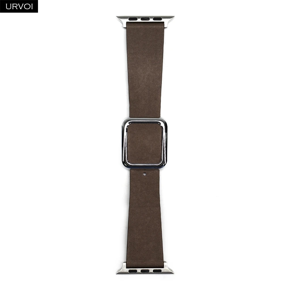 URVOI Finewoven Band for Apple Watch ultra 2 Series 10 9 8 7 6 Modern design buckle strap for iWatch magnetic closure wristband