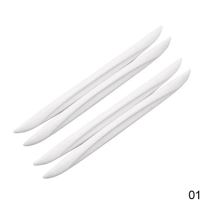 4PCS / Set Universal Scrape Guard Bumper Guards Car Door Edge Protector Rearview Mirror Protection Sticker Protective Strip