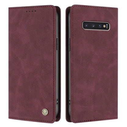 S10+ Luxury Wallet Flip Cover Phone Case For Samsung Galaxy S10E S10 Plus Lite G973F Magnetic Shockproof Leather Cases Fundas