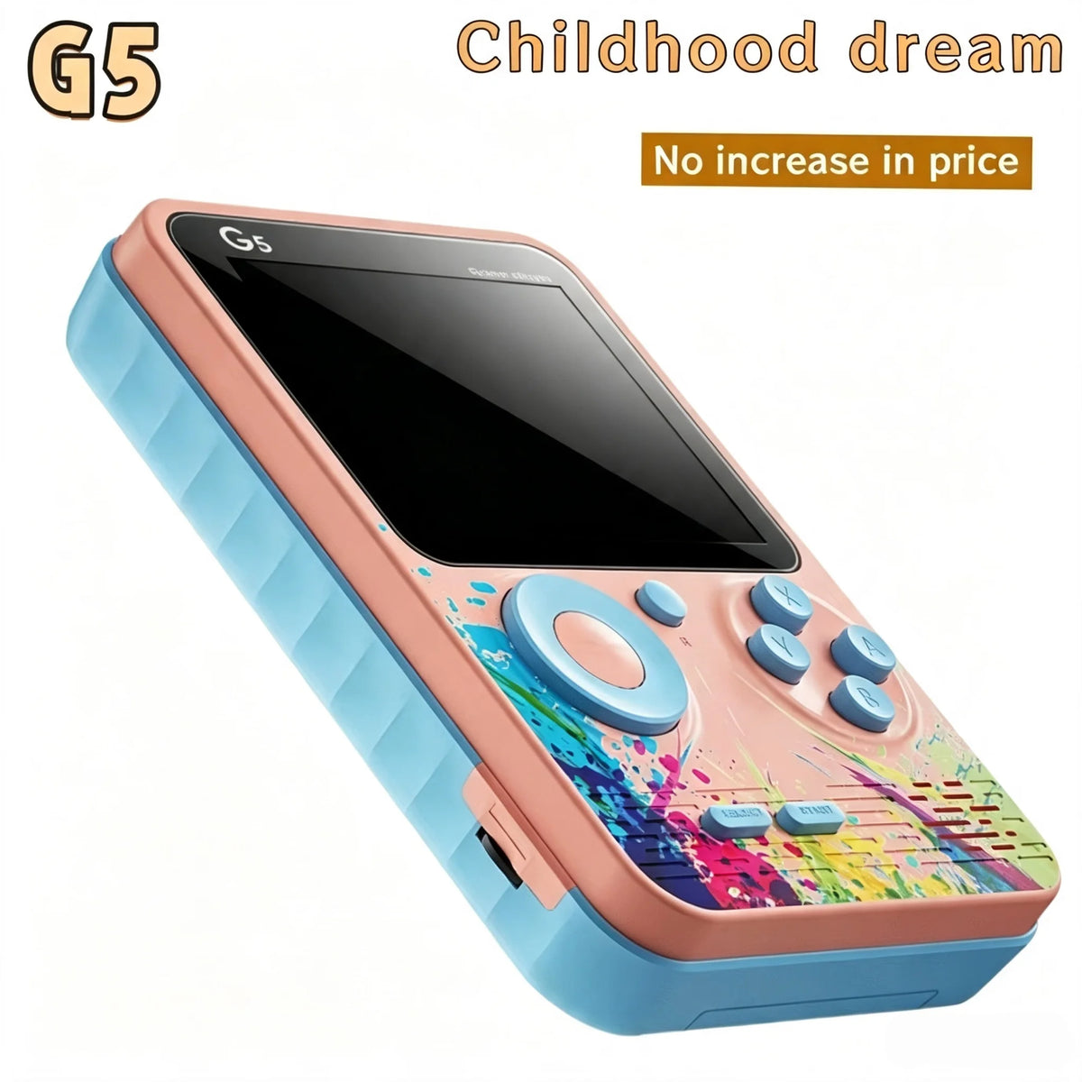 G5 MINI Video Game Handheld Game Players Portable Retro Video Console Boy 8 Bit Color LCD Screen Games