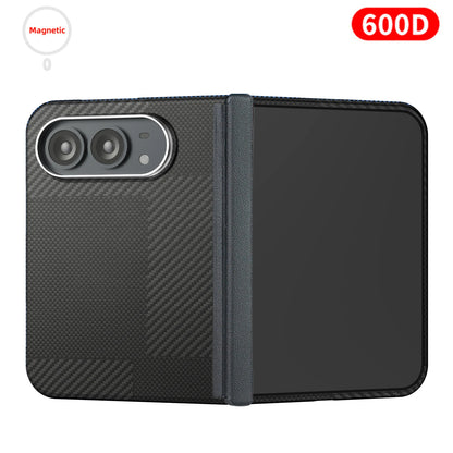 Suitable for iphone duo case,carbon fiber Kevlar aramid fiber hard shell,lightweight magnetic Slim light black cover premium