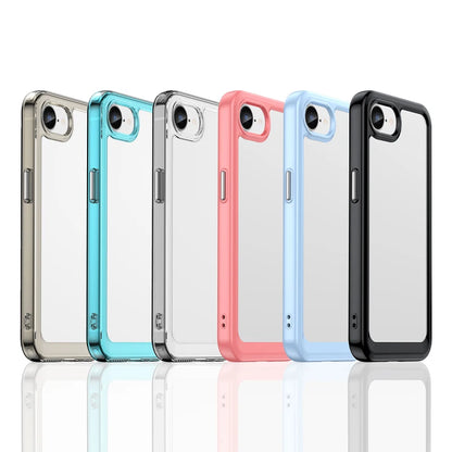 For iphone 17e Case For iphone 17e 16e Cover Coque Funda Hard Translucent Soft Frame Clear Back Phone Case iphone 17e