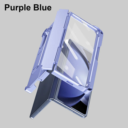 Suitable for Samsung Fold7/Fold6/Fold5/Fold4/Fold3 Stand, Stylus, Tempered Glass Full-Cover Protective Folding Phone Case