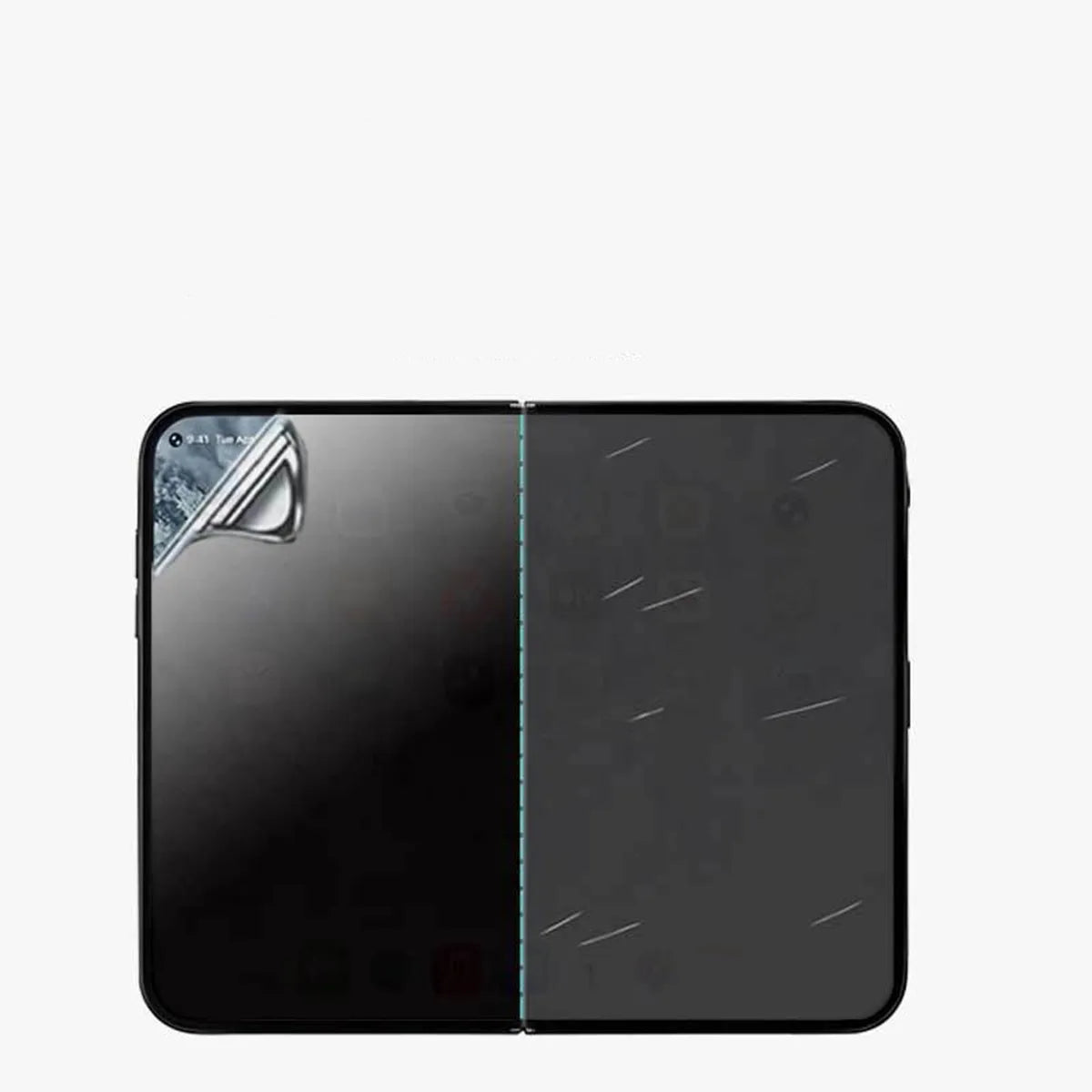 Matte / HD Anti-Shatter Privacy Hydrogel Film For Apple iPhone Duo IPhoneDuo 18 Fold Anti-Spy Soft Inner Outer Screen Protector