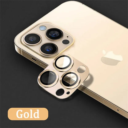 Metal Camera Lens Glass Protector for IPhone 14 13 15 Pro Max 12 Mini 14 Plus 14Pro 13Pro 15Pro i15 Glass Lens Cover Accessories