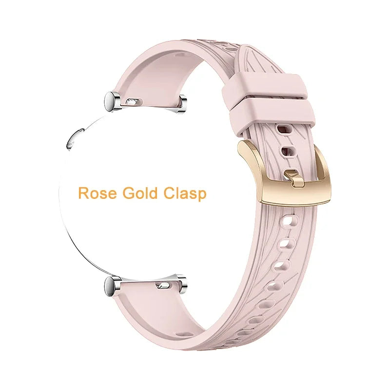 18mm Band for Xiaomi S4 41mm Sport Breathable Adjustable Band for Xiaomi S4 41mm Men Women Rubber Accessroeis Watch Strap
