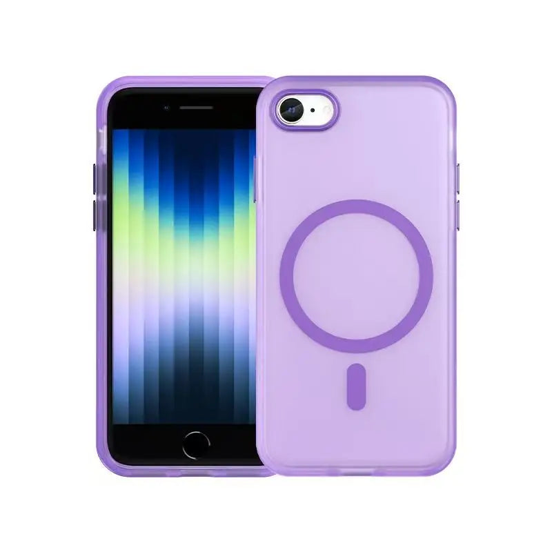 For iPhone 17E 16E Case New Candy Fruit Magnetic Skin-absorbing PC Cover For iPhone 17e Wireless Charging Funda