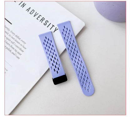 22mm Silicone Loop Strap for Amazfit Bip 6 Bip6 Smartwatch Replacment Bracelet Watchband Correa for Amazfit Bip 5 Bip5 Band