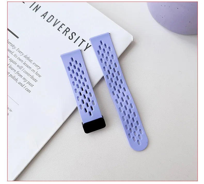 22mm Silicone Loop Strap for Amazfit Bip 6 Bip6 Smartwatch Replacment Bracelet Watchband Correa for Amazfit Bip 5 Bip5 Band