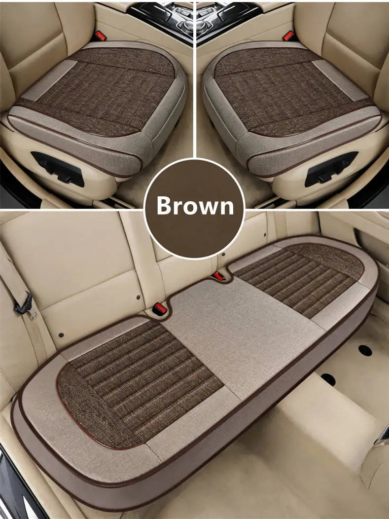 Car Seat Cushion Car Seat Protector Four Seasons Universal Car Seat Cushion Car Front Car Shape Interior Accessories Seat Cover