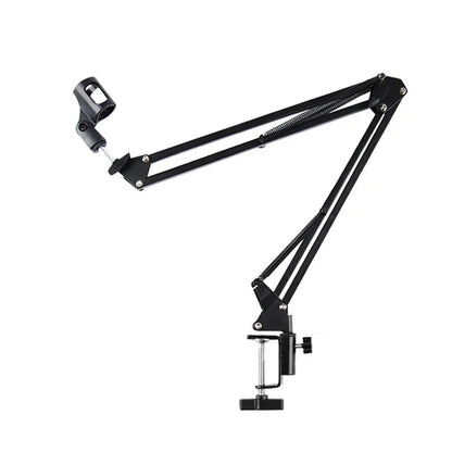 Desktop Adjustable Microphone Stand Boom Holder Professional Flexible Scissor Arm for Podcast/Streaming/Youtube