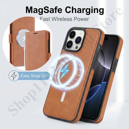 2 In 1 Leather Flip Case For Google Pixel 9 9pro 9A 10 10pro Pro XL 10A Cash Card Slots Holder Wireless Charging Phone Cover