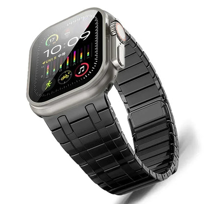 Stainless Steel Magnetic Band for Apple Watch Ultra 2 49mm iWatch Series 9 8 7 6 5 4 SE 45mm 44mm 42mm Loop Bracelet
