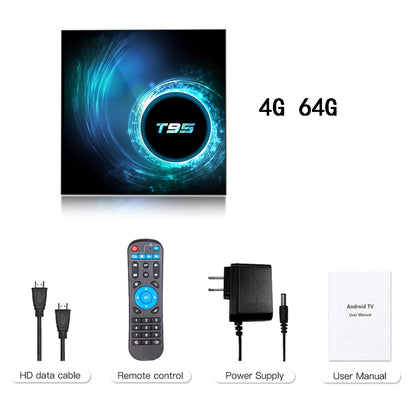 Smart TV Box 2026 T95 Plus HD 6K Android 16 Allwinner H616 4GB 64GB 128GB Dual Wifi Media Player PK X96Max Plus H96 Set Top Box