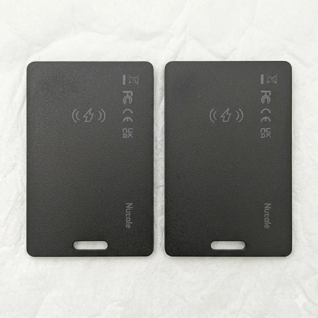 Android  with Google Find My App Wireless Charging Tracking Location Wallet Tracker Card - Waterproof GPS Locator