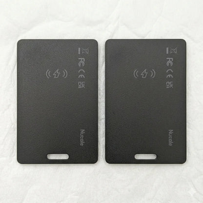 Android  with Google Find My App Wireless Charging Tracking Location Wallet Tracker Card - Waterproof GPS Locator